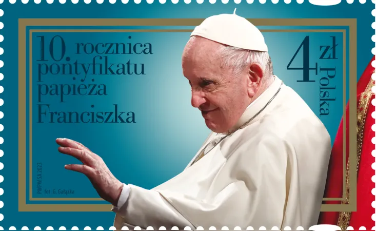 Sonder-Briefmarke für Papst Franziskus