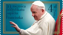 Sonder-Briefmarke für Papst Franziskus / Poczta Polska