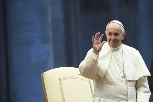 Papst Franziskus am 2. April 2016 auf dem Petersplatz. / L'Osservatore Romano  