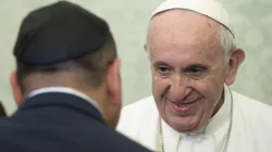 Papst Franziskus beim Empfang einer Gruppe Juden aus dem Kaukasus am 5. November 2018 / Vatican Media