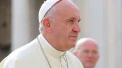 Papst Franziskus bei der Generalaudienz am 21. September 2016 / CNA / Daniel Ibanez