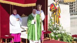 Papst Franziskus beim Auftakt der Jugendsynode am 3. Oktober 2018 / Daniel Ibanez / CNA Deutsch