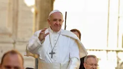 Papst Franziskus bei der Generalaudienz am 29. März 2017 / CNA Deutsch / Lucia Ballester