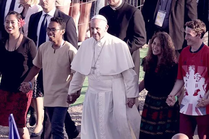 Papst Franziskus beim Weltjugendtag in Polen, Juli 2016