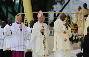 Papst Franziskus heute morgen / CNA/Martha Calderon