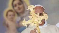 Papst Franziskus bei der Feier der heiligen Messe in Armenien am 25. Juni 2016 / Vatican Media