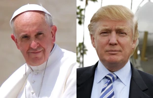 Papst Franzikus und Donald Trump / CNA/Stephen Driscoll (links) und TInseltown via Shutterstock 