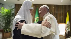 Die historische Begegnung von Papst Franziskus und Patriarch Kyrill in Havanna, Kuba, am 12. Februar 2016 / L'Osservatore Romano