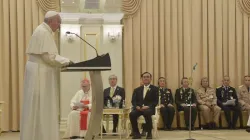 Die Rede von Papst Franziskus in Bangkok war die erste seiner Thailandreise.   / Vatican Media