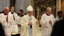 Papst Franziskus im Petersdom am 1. Januar 2018. / Susanne Brucker / CNA Deutsch