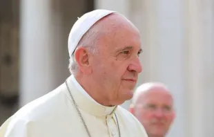 Papst Franziskus auf dem Petersplatz am 21. September 2016. / CNA/Daniel Ibanez