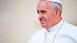 Papst Franziskus am 17. April 2013 / Mazur / catholicnews.org.uk