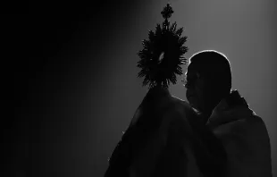 Priester mit Monstranz (Symbolbild) / Jacob Bentzinger / Unsplash