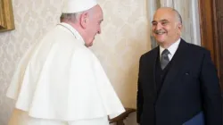 Papst Franziskus und Prinz Hassan Bin Talal von Jordanien / Vatican Media