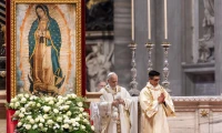 Papst Leo XIV. feiert am 12. Dezember die heilige Messe am Hochfest Unserer Lieben Frau von Guadalupe / Daniel Ibáñez/EWTN News