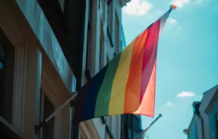 Regenbogen-Flagge der LGBT-Bewegung / Kaja Sariwating / Unsplash