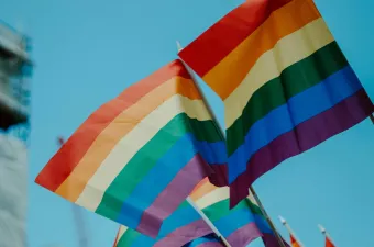 Flagge des LGBT-Aktivismus / daniel james / Unsplash