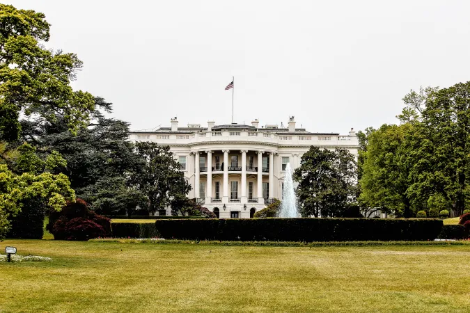 Das Weiße Haus in Washington, District of Columbia (USA)