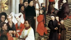 Taufe, Firmung und Beichte: Drei der sieben Sakramente im berühmten Altarbild von Rogier van der Weyden, ca. 1440-1445.  / Gemeinfrei via Wikimedia/Daderot
