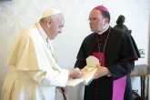 Augsburger Bischof Meier in Audienz bei Papst Franziskus