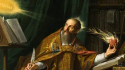 Der heilige Augustinus: Ausschnitt des Gemäldes von Philippe de Champaigne / Wikimedia  (CC0)