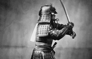 Ein Samurai / Britannica, Wikipedia (Gemeinfrei)
