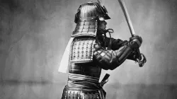 Ein Samurai / Britannica, Wikipedia (Gemeinfrei)