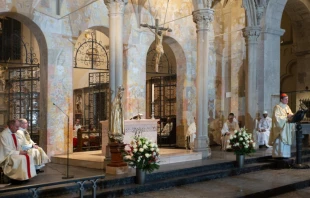 Wiedereröffnung der Kirche Sankt Pantaleon in Köln am 6. Dezember 2024 / Eusebius Wirdeier / DGP