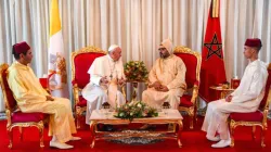 Papst Franziskus und König Mohammed VI. von Marokko am 30. März 2019 / Vatican Media