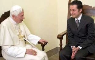 Papst Benedikt XVI. und Paolo Gabriele / Vatican Media