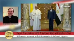 Live aus Kairo: Monsignore Joachim Schroedel im Gespräch mit Martin Rothweiler bei EWTN.TV 
 / EWTN.TV (Screenshot)