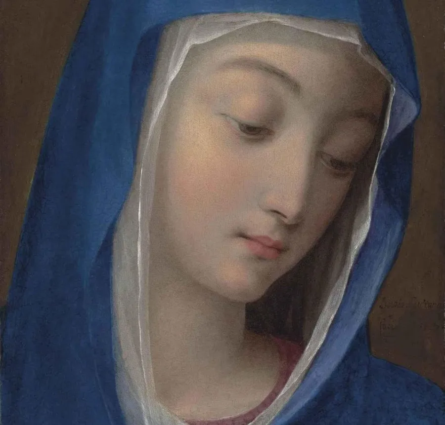 Maria: Portrait von Scipione Pulzone ("Il Gaetano")