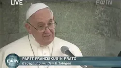 Papst Franziskus in Prato / EWTN – Katholisches Fernsehen