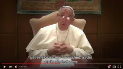 Papst Franziskus im ersten Video / CTV/VaticanDe