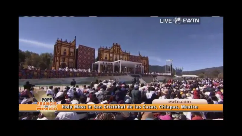 Heilige Messe in Chiapas am 15. Februar 2016 