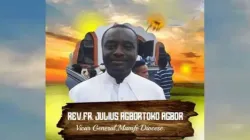 Generalvikar Julius Agbortoko Abbor von Mamfe (Kamerun). / Bistum Mamfe