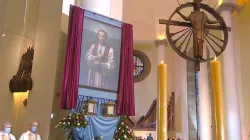 Die Seligsprechung von Pater Jan Macha in Kattowitz, Polen, 20. November 2021. /  Screenshot vom YouTube-Kanal von Katedra Katowice.