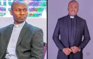 Pater Stephen Ojapah und Pater Oliver Okpara, die am 25. Mai 2022 in der nigerianischen Diözese Sokoto entführt wurden. / Pater Chris Omotosho