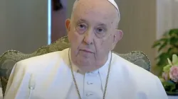 Papst Franziskus beim Gebet des Angelus am 26. November 2023. / Screenshot / Vatican Media / YouTube