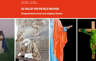 Ausstellung "DU SOLLST DIR EIN BILD MACHEN" / Screenshot von der Webseite