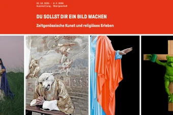 Ausstellung "DU SOLLST DIR EIN BILD MACHEN" / Screenshot von der Webseite