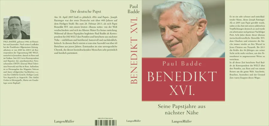 Das Buch ist keine Biographie: Paul Badde hat eine – zum Teil sehr persönliche – Darstellung der Papstjahre 2005-2013 vorgelegt.