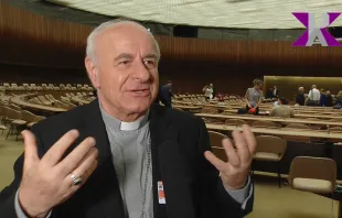 Erzbischof Paglia im EWTN-Interview / (C) Pax Press Agency, SARL, Geneva