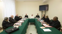 Der "Kardinalsrat" mit Papst Franziskus am 21. Februar 2022  / Vatican Media 