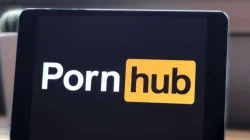 Pornhub website logo. / Kate Krav-Rude/Shutterstock