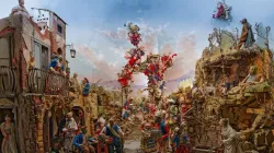 Ein Blickfang an Weihnachten: Die neapolitanische Krippe im Kloster Engelport / Mit freundlicher Genehmigung