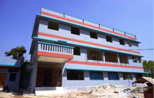 Noviziat der Jesuiten in Bangladesch während der Bauphase / Kirche in Not