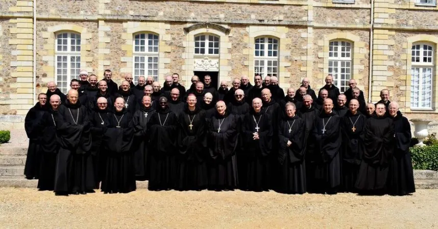 Die Mönche der Abtei Solesmes