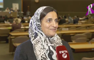 Die Staatsministerin für Toleranz, Sheika Lubna Khalid Al Qassim.
 / (C) Pax Press Agency, SARL, Geneva