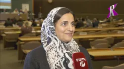 Die Staatsministerin für Toleranz, Sheika Lubna Khalid Al Qassim.
 / (C) Pax Press Agency, SARL, Geneva